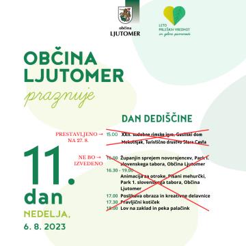 11. DAN PRESTAVLJENO